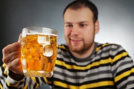 consumul de bere ca cauză a problemelor de potență